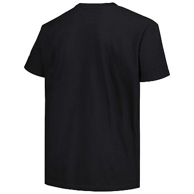 Men's Profile Black Colorado Buffaloes Big & Tall Color Pop T-Shirt
