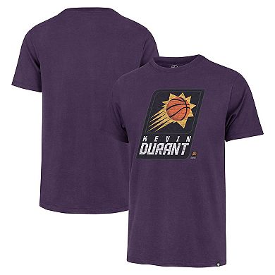 Men's '47 Kevin Durant Purple Phoenix Suns Player Logo Vintage T-Shirt