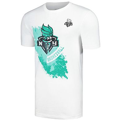 Unisex Stadium Essentials White New York Liberty Splashed T-Shirt