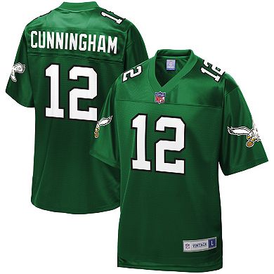 Men's NFL Pro Line Randall Cunningham Midnight Green Philadelphia Eagles Retired Player Replica Jersey