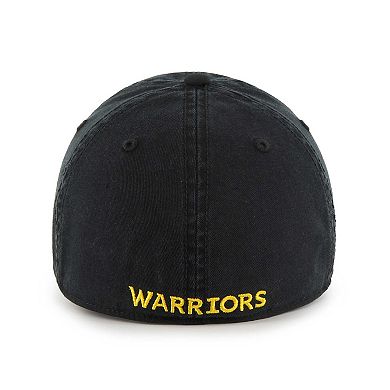 Men's '47 Black Golden State Warriors Classic Franchise Fitted Hat