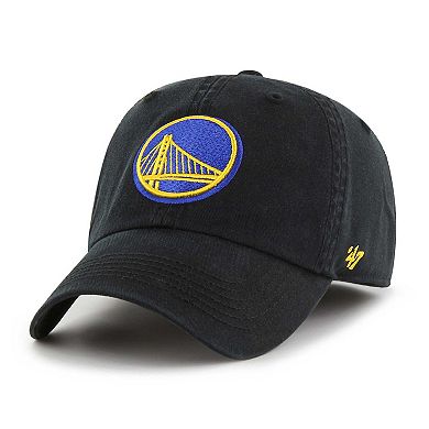 Men's '47 Black Golden State Warriors Classic Franchise Fitted Hat