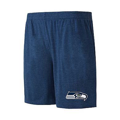 Men's Concepts Sport Navy/Charcoal Seattle Seahawks Meter T-Shirt & Shorts Sleep Set