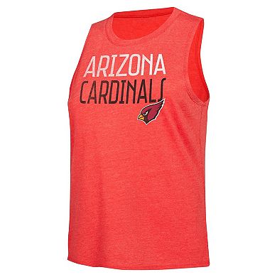 Women's Concepts Sport Black/Cardinal Arizona Cardinals Muscle Tank Top & Pants Lounge Set
