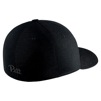 Men's Nike Pitt Panthers Triple Black Classic99 Performance Flex Hat