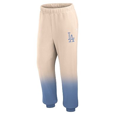 Women's Fanatics Branded Tan/Royal Los Angeles Dodgers Luxe Ombre Lounge Pants