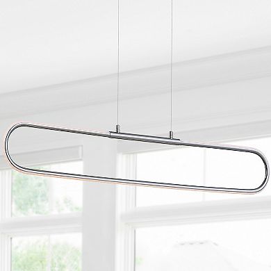 Ned Dimmable Adjustable Integrated Led Metal Linear Pendant