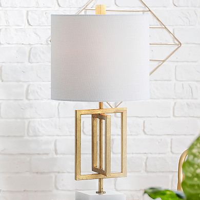 Anya Metal/marble Led Table Lamp
