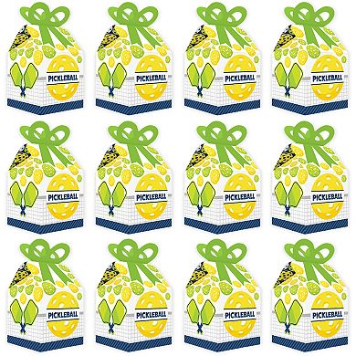 Big Dot Of Happiness Let’s Rally Pickleball Birthday Or Retirement Party Bow Boxes 12 Ct