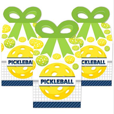 Big Dot Of Happiness Let’s Rally Pickleball Birthday Or Retirement Party Bow Boxes 12 Ct