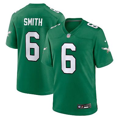 Youth Nike DeVonta Smith Kelly Green Philadelphia Eagles Game Jersey