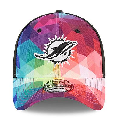 Men's New Era  Pink Miami Dolphins 2023 NFL Crucial Catch 39THIRTY Flex Hat