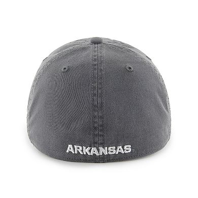 Men's '47 Charcoal Arkansas Razorbacks Franchise Fitted Hat
