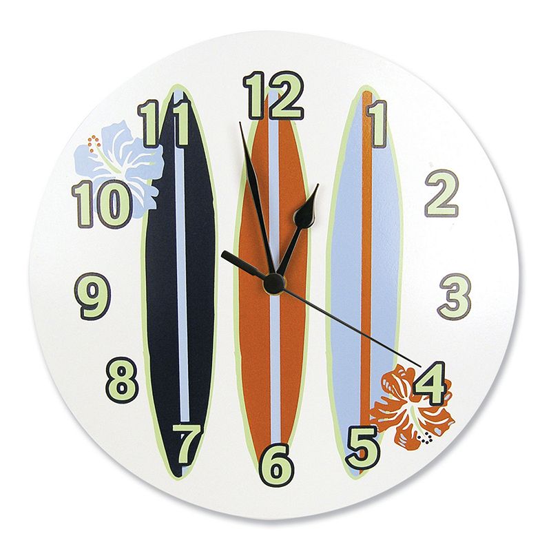 Trend Lab Surf's Up Wall Clock, Multicolor