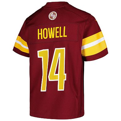 Youth Nike Sam Howell Burgundy Washington Commanders Game Jersey