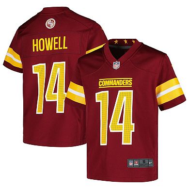 Youth Nike Sam Howell Burgundy Washington Commanders Game Jersey