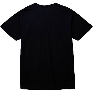 Men's Mitchell & Ness Charles Oakley Black New York Knicks Hardwood Classics Bling Concert Player T-Shirt