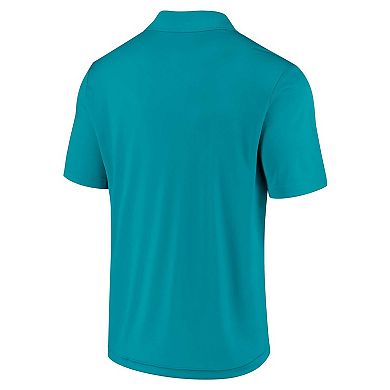 Men's Fanatics Branded Aqua Miami Dolphins Component Polo