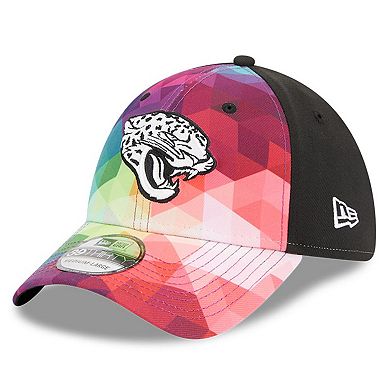 Men's New Era  Pink Jacksonville Jaguars 2023 NFL Crucial Catch 39THIRTY Flex Hat