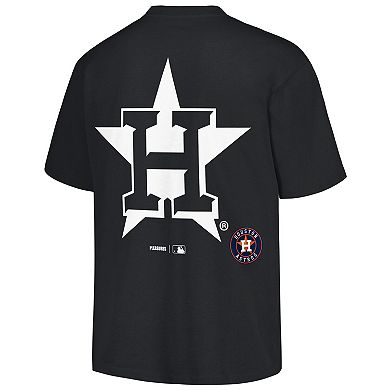 Men's PLEASURES  Black Houston Astros Ballpark T-Shirt