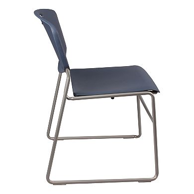 Heavy-Duty Plastic Stacking Chair (Pack of 4)