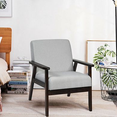 Hivvago Accent Armchair-light Gray