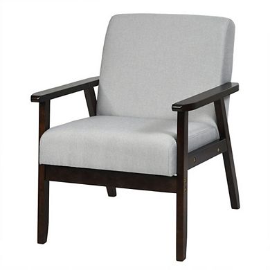 Hivvago Accent Armchair-light Gray