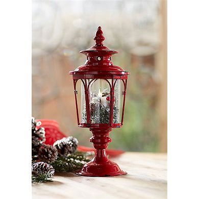 Traditional Lantern Post Tabletop Candle Holder (Set of 2)