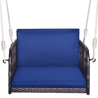 Single Person Hanging Seat With Seat And Back Cushions