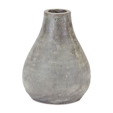 Melrose Distressed Terra Cotta Vase 2-piece Set
