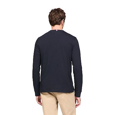 Men's Tommy Hilfiger Monotype Collegiate Long Sleeve Tee