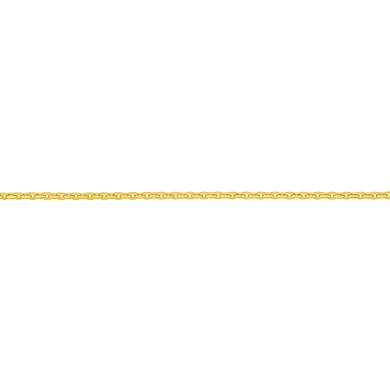 PRIMROSE 18k Gold Plated Baby Rolo Chain