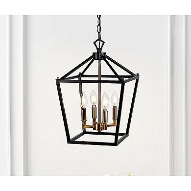 Pagodabulb Lantern Metal Led Pendant