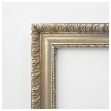 Amanti Art Teardrop Wood On the Door - Full Length Mirror