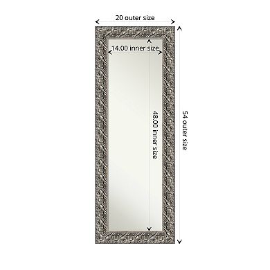 Luxor Wood On the Door - Full Length Mirror