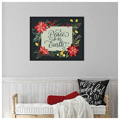 Bright Christmas Night II by Grace Popp Framed Canvas Wall Art Print