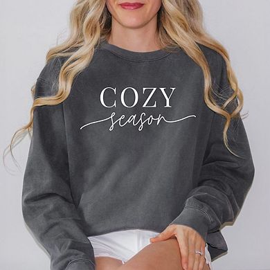 Cozy Season Garment Dyed Sweatshirt