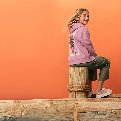 Girls 7-16 Roxy Oversized Fleece Zip-Up Hoodie