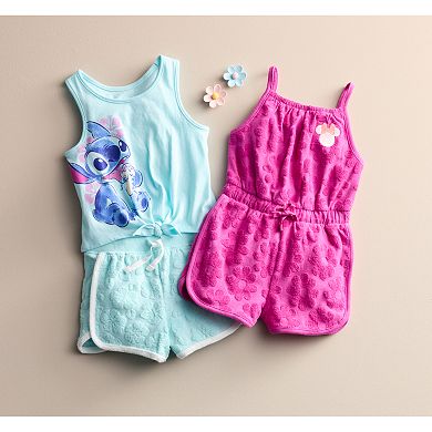 Disney's Lilo & Stitch Baby & Toddler Girl Tie Front Tank Top & Shorts Set by Jumping Beans®