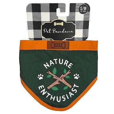 Woof Nature Enthusiast Dog Bandana