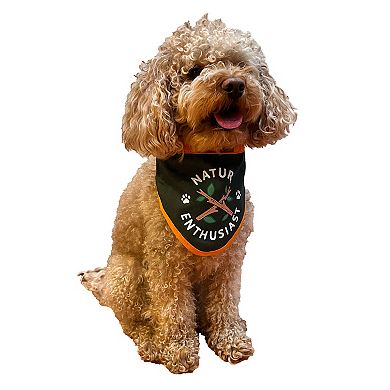 Woof Nature Enthusiast Dog Bandana