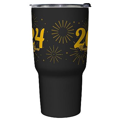 2024 Happy New Year 27-oz. Stainless Steel Travel Mug