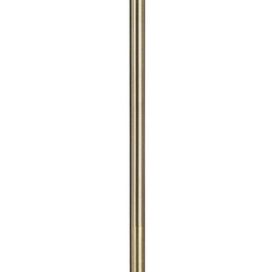 66 Inch Adjustable Arc Floor Lamp, Dome Shade, Dark Bronze, Antique Brass