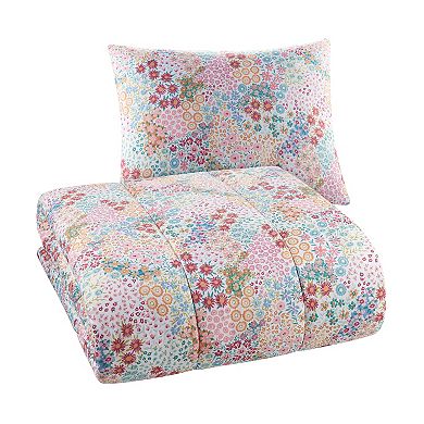 The Big One® Maddy Floral Reversible Comforter Set with Sheets, Throw & Decorative Pillows