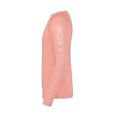 Girls 7-16 Roxy Whole Hearted Long Sleeve Rashguard