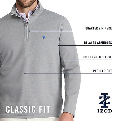 Men's IZOD 1/4-Zip Long Sleeve Sweatshirt