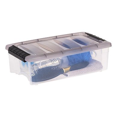 Iris 5.75-Qt. Clear Latching Storage Container 12-piece Set