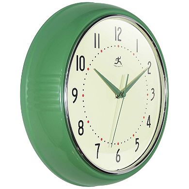 Infinity Instruments Retro Round Wall Clock