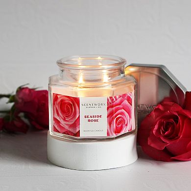 ScentWorx Seaside Rose 8-oz. Jar Candle