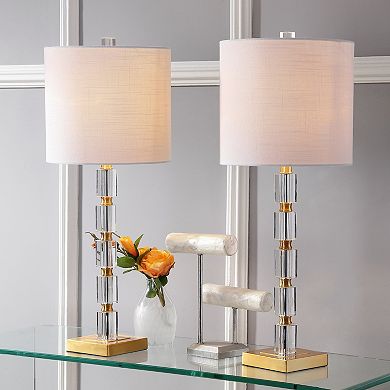 Claire Crystal Led Table Lamp (set Of 2)